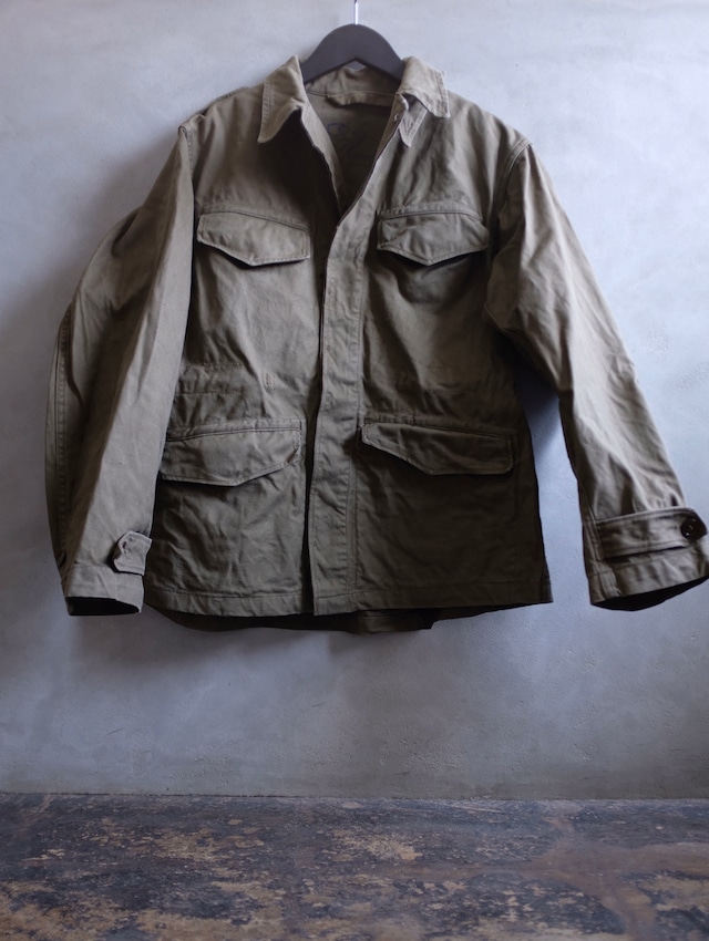 [VINTAGE] French army m47 field jacket dead stock size:22