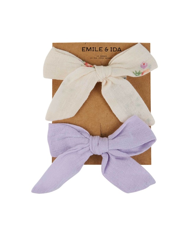 【EMILE&IDA】Barettes Althea/Wisteria