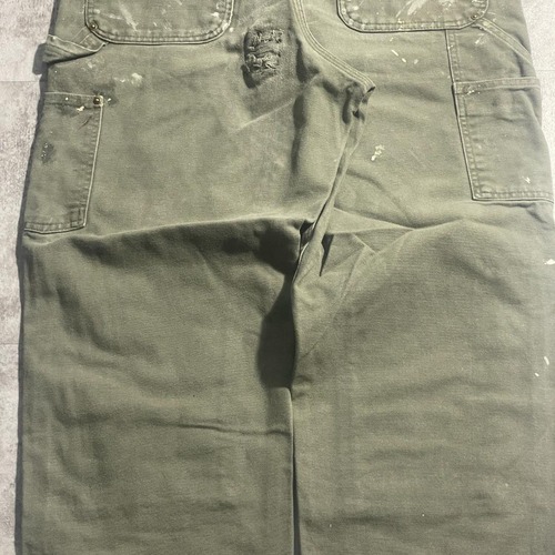 モスグリーン ダブルニー Carhartt B136 MOS 34×30 詳細写真16