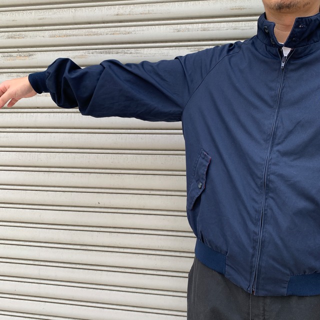 80s バラクータ G9ジャケット ハリントンジャケット 紺 40R M相当