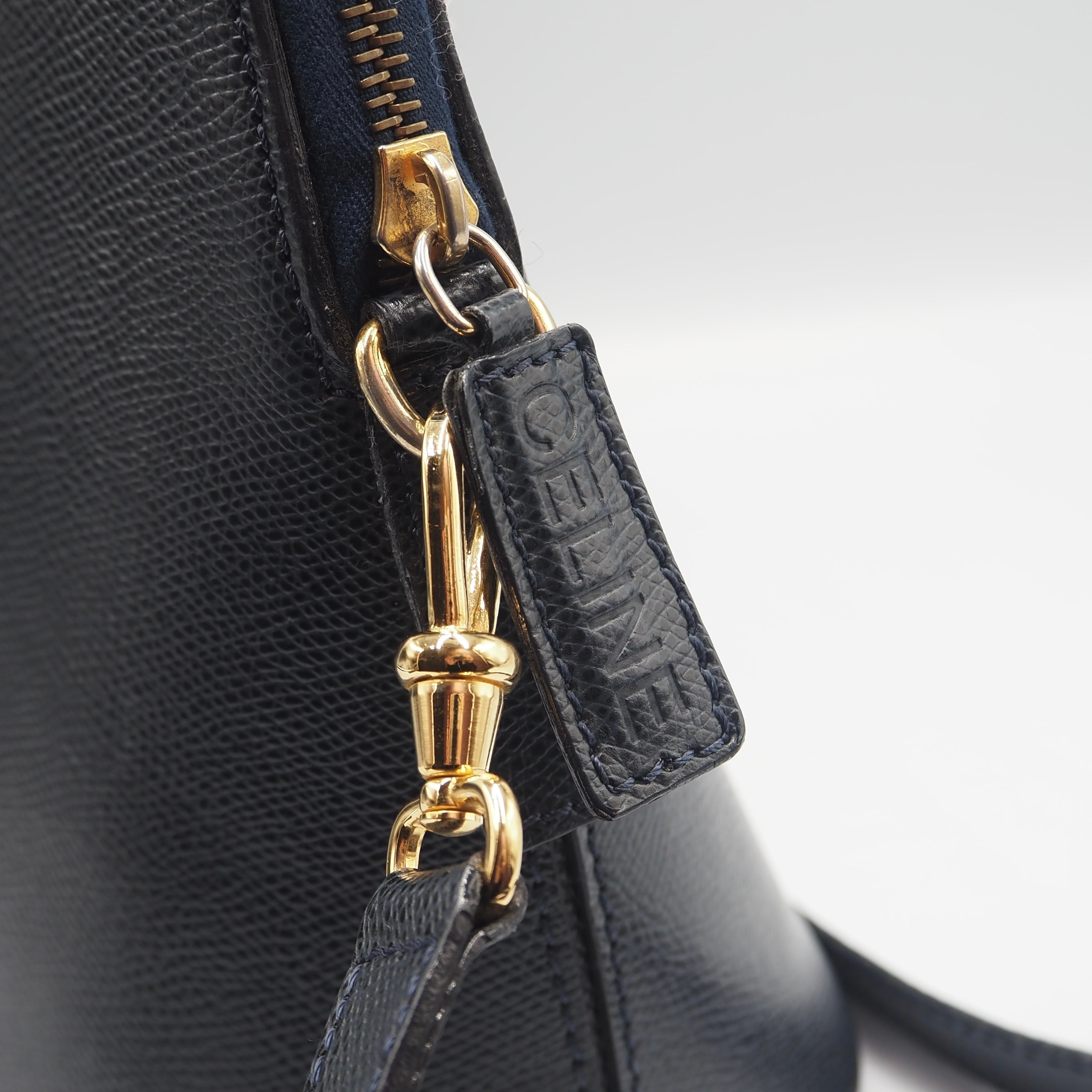 CELINE セリーヌ ボリード型 2way ショルダーハンドバッグ ゴールド