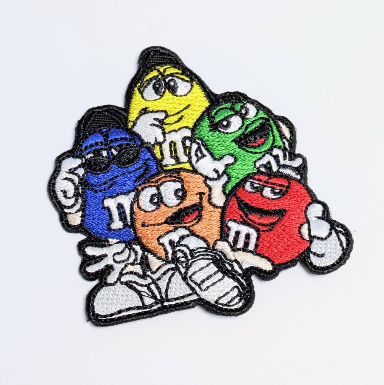 送料無料! ★刺繍アイロンワッペン★【 m&m's( エムアンドエムズ )】 〚アメリカン雑貨 アメトイ〛