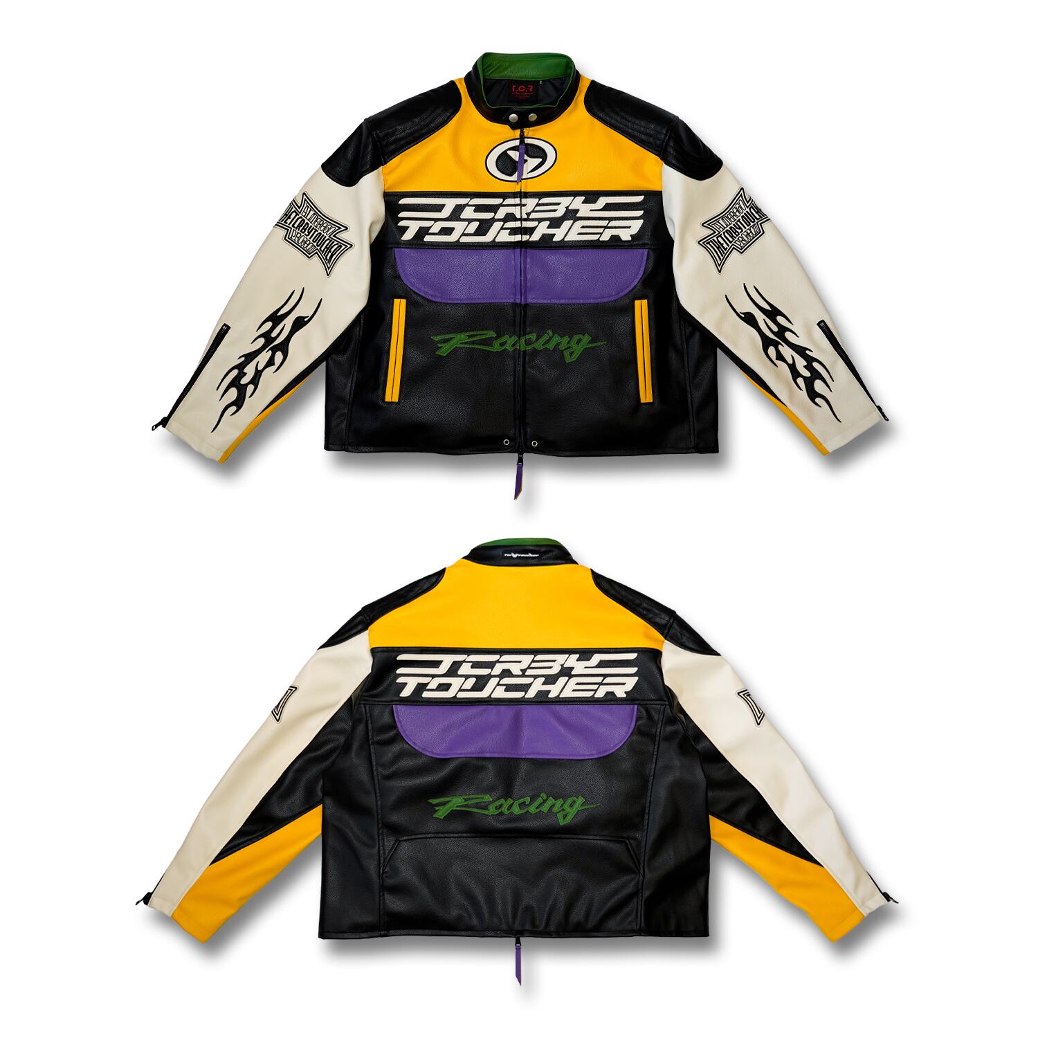RESTOCK】T.C.R UNITY MOTO JACKET - MULTI | T.C.R BY TOUCHER