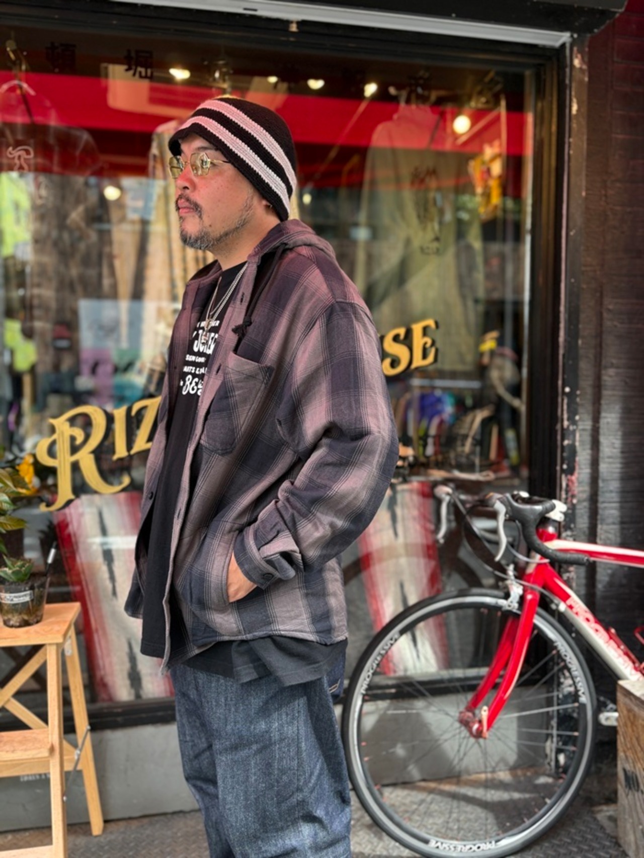 GENIUS CRAft / CHECK NEL HOODIE / シャツジャケット - 9