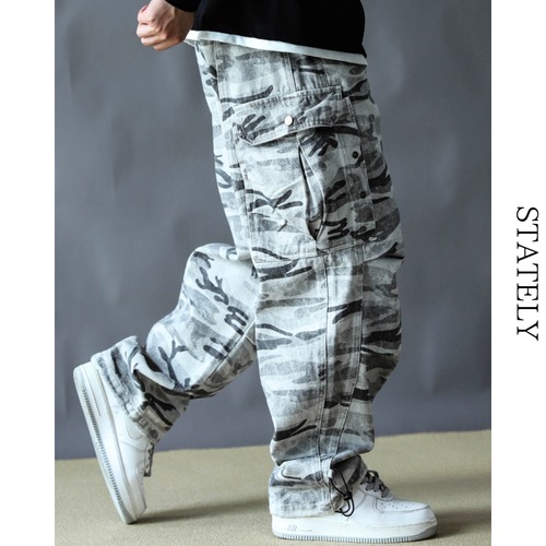 Shadow Camo カーゴワイドパンツ/3color_B138 画像
