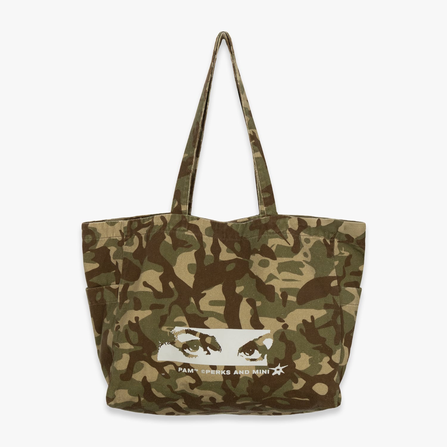 P.A.M. / PERKS AND MINI 26SS GARDEN VARIETY CAMO TOTE BAG (CAMO)