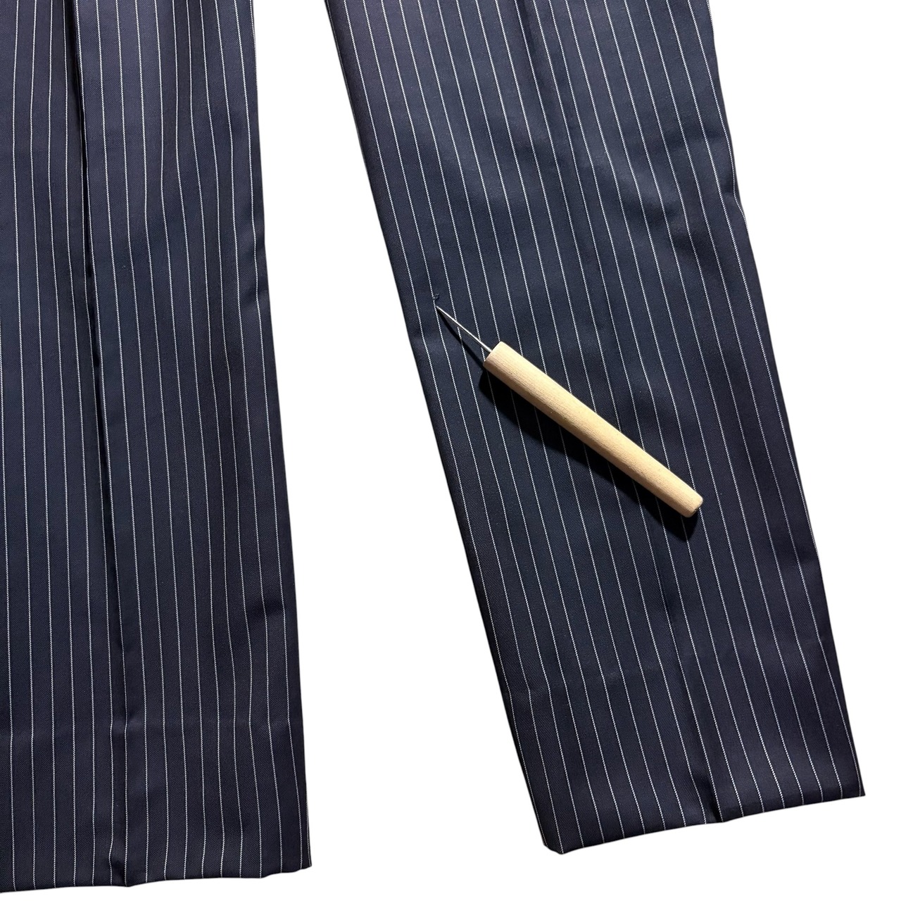 VERSACE COLLECTION stripe wool suits set-up