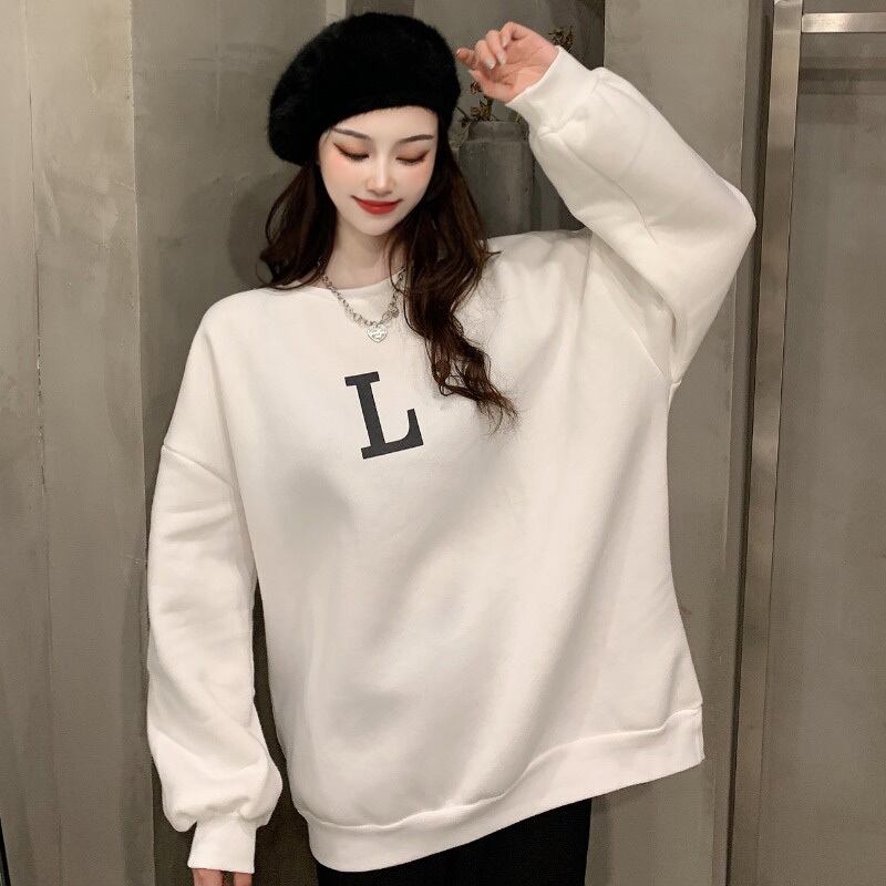 セーター オータムウィンタープリントルーズプルオーバー トップス 秋物 冬物 YY-ファッション18162164970