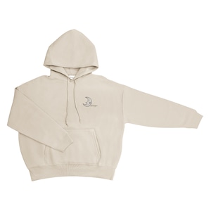 drowsy..FRONT MOON LOGO HOODIE/ 23AW/ SB