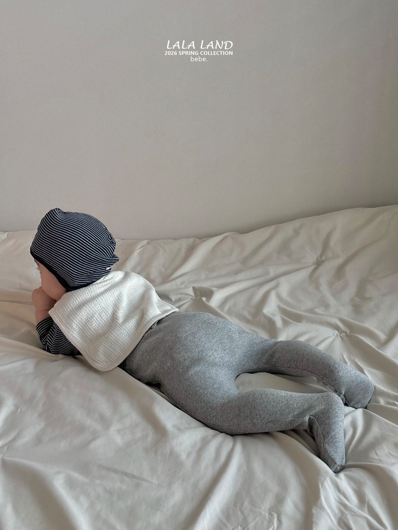 LALALAND 26/SS (Baby)Cheese ribbed leggings