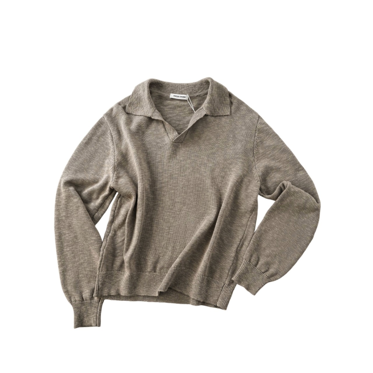 Open Collar Relaxed Shirt TB2547・画像9