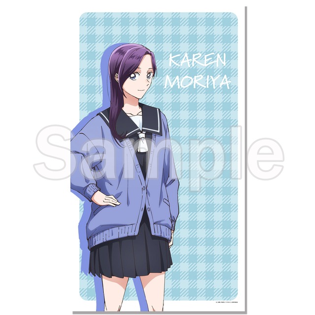 【4571576725421受注生産】アオのハコ　マルチタペストリーのれん　守屋花恋