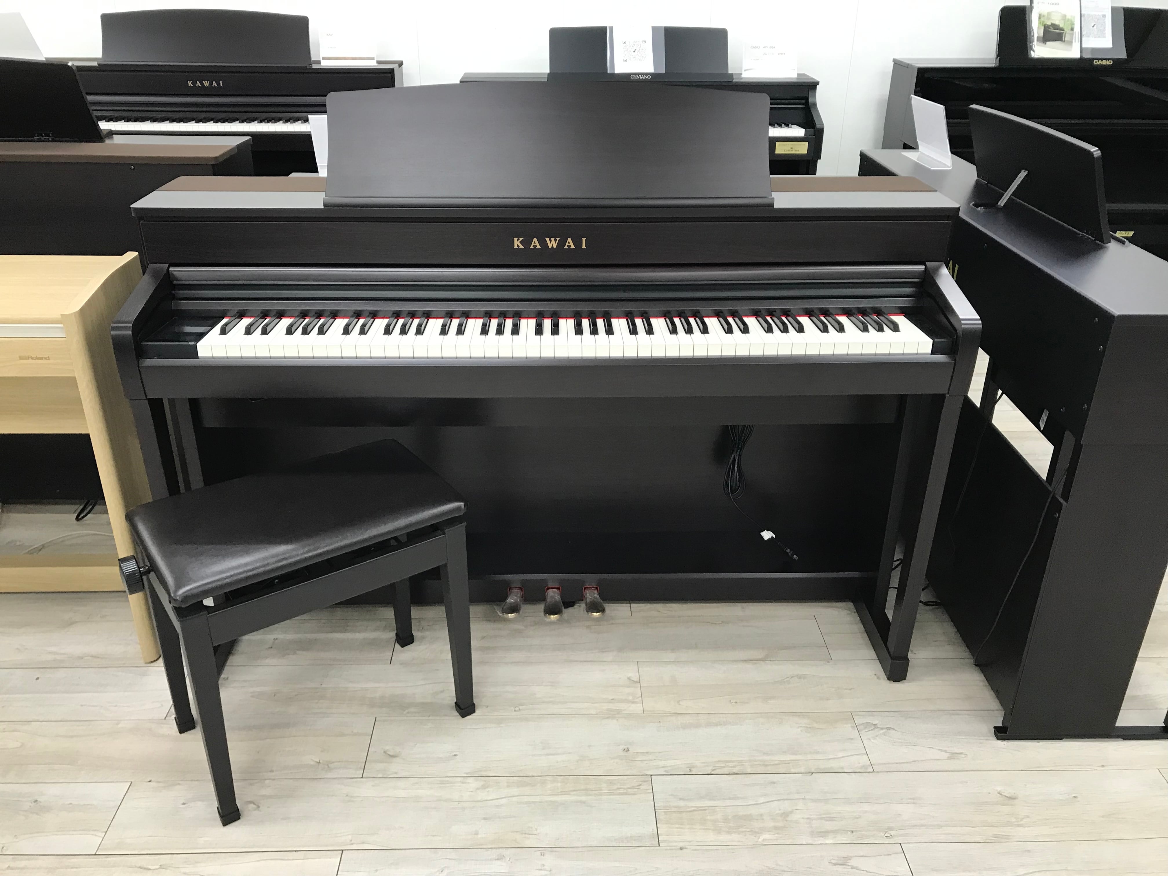 ★66159【電子ピアノ】KAWAI CA79R 21年製