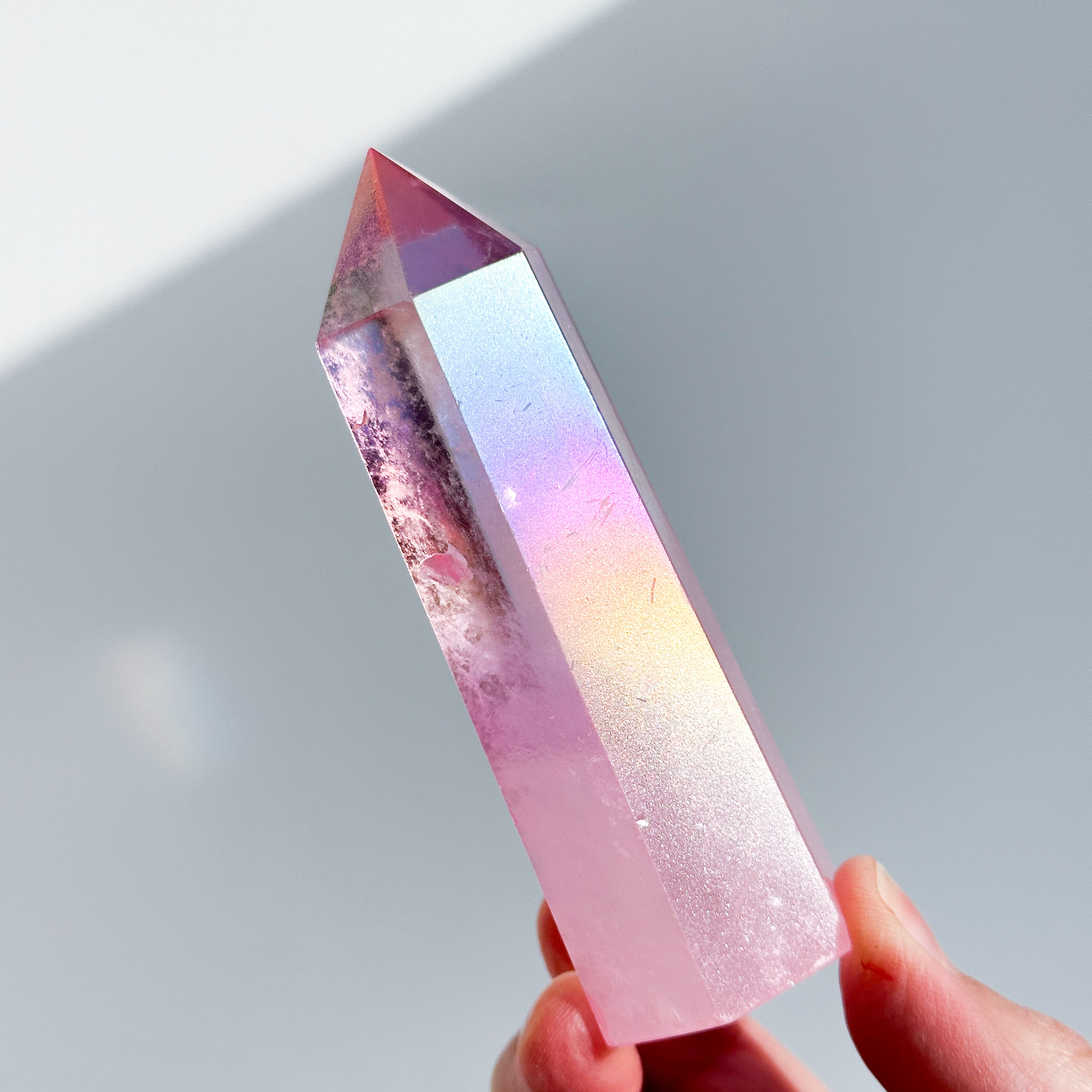 ピンクオーラクォーツ タワー41◇ Pink Aura Quartz ◇天然石・鉱物