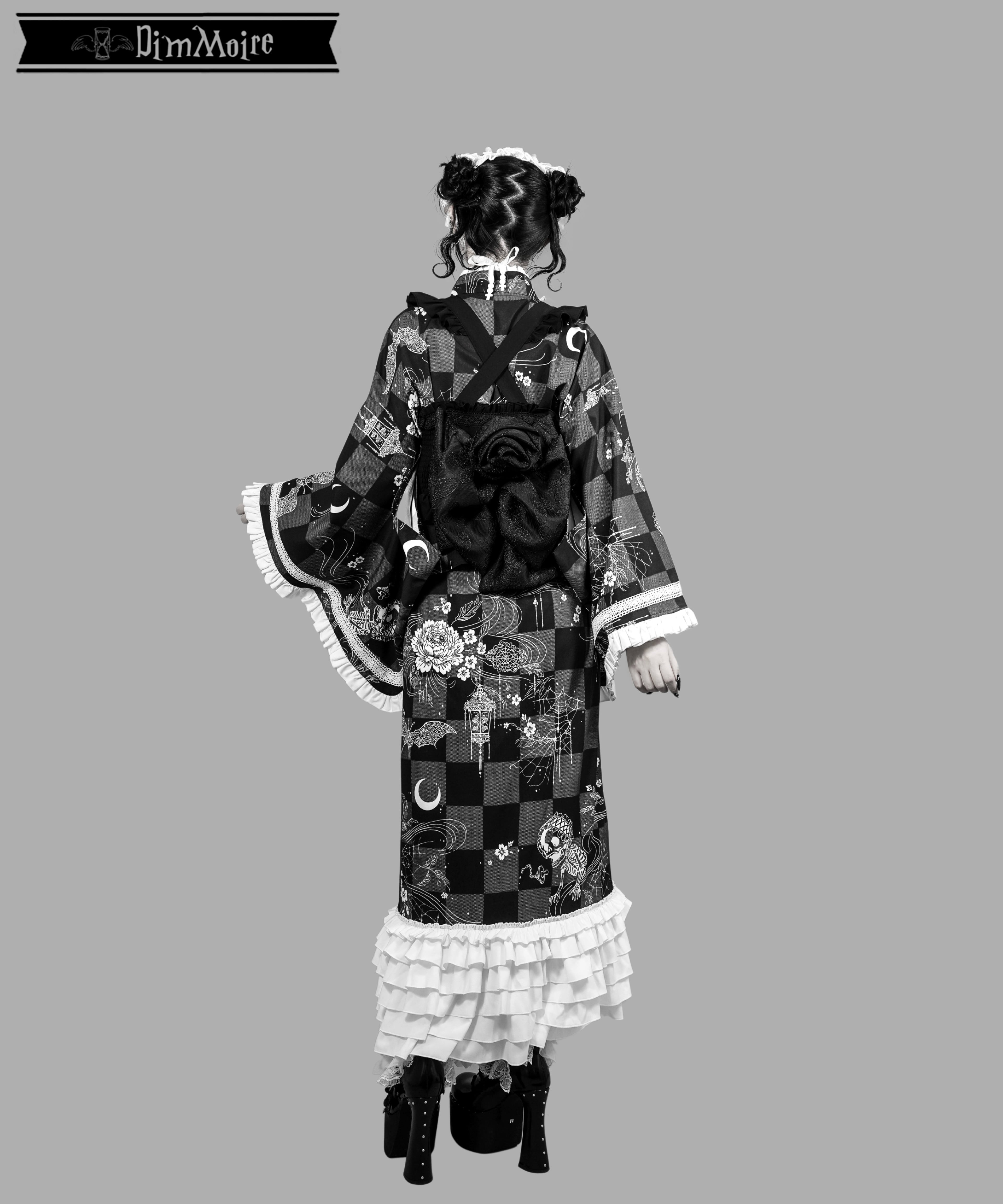 受注予約商品】宵闇ドレス浴衣セット【Black】 | DimMoire