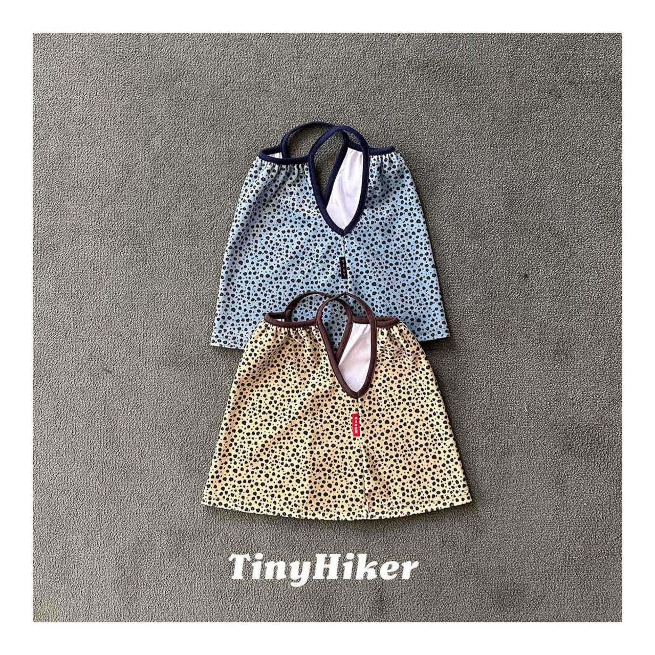 【取寄】Tiny Hiker レオパードワンピース｜冬服｜韓国子供服