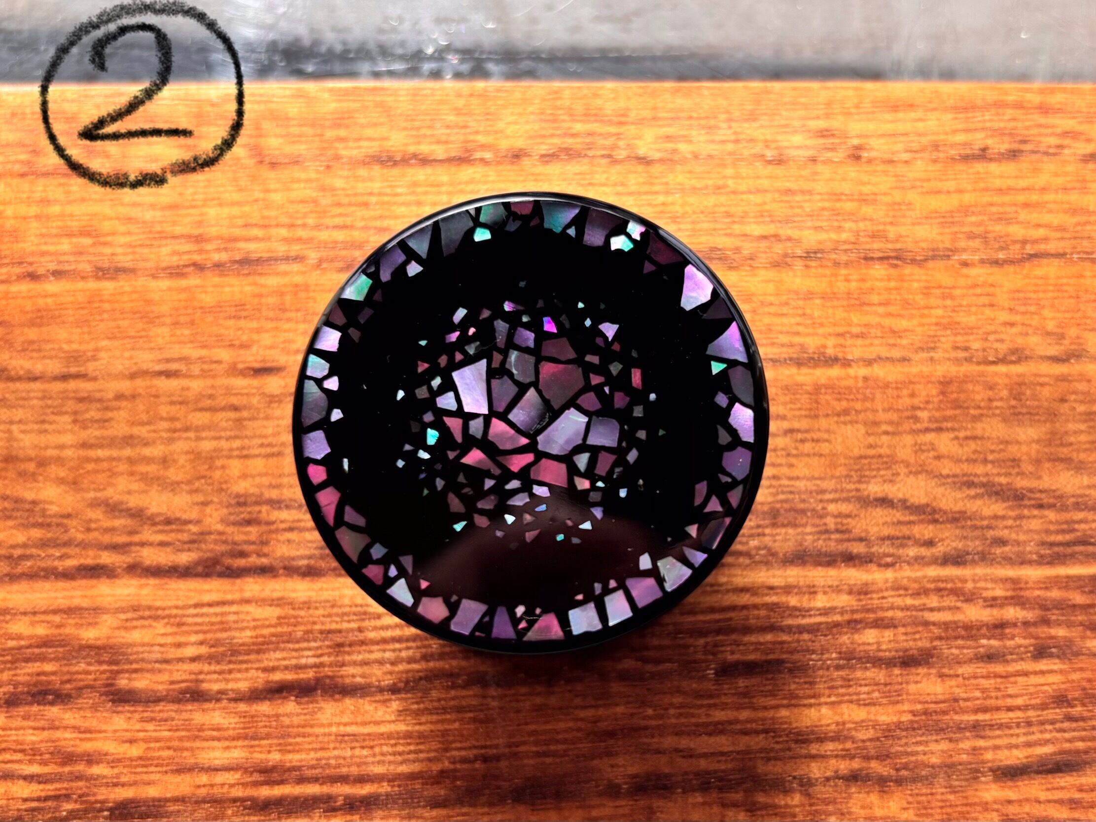 漆塗りポップソケッツ【螺鈿】 | 漆ギャラリー 青海波