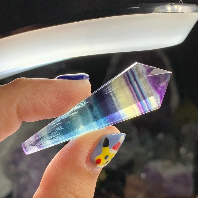 2.透明度抜群☆可愛いフローライトポイント