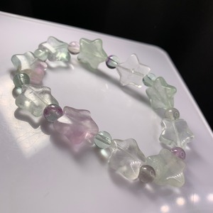 no3フローライトスターブレスレット