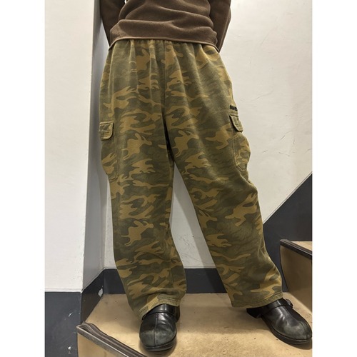 00's and1 迷彩スウェットカーゴパンツ