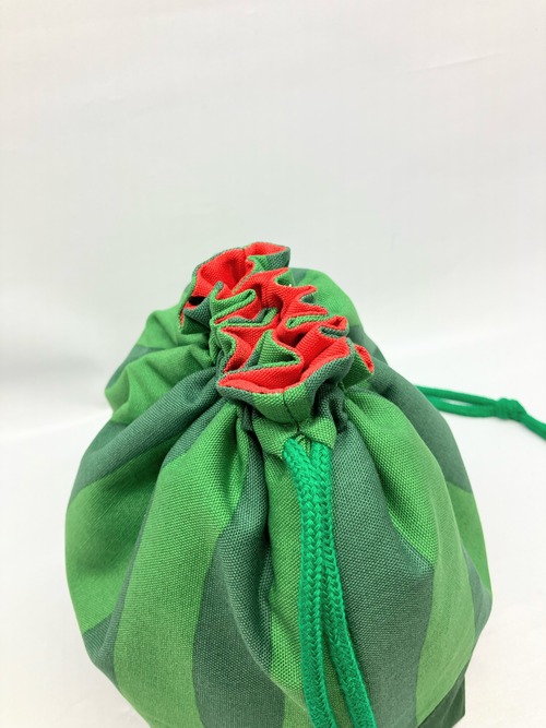 すいか　保冷お弁当袋　ランチバック｜とりさん工房ーかわいいハンドメイドポーチ