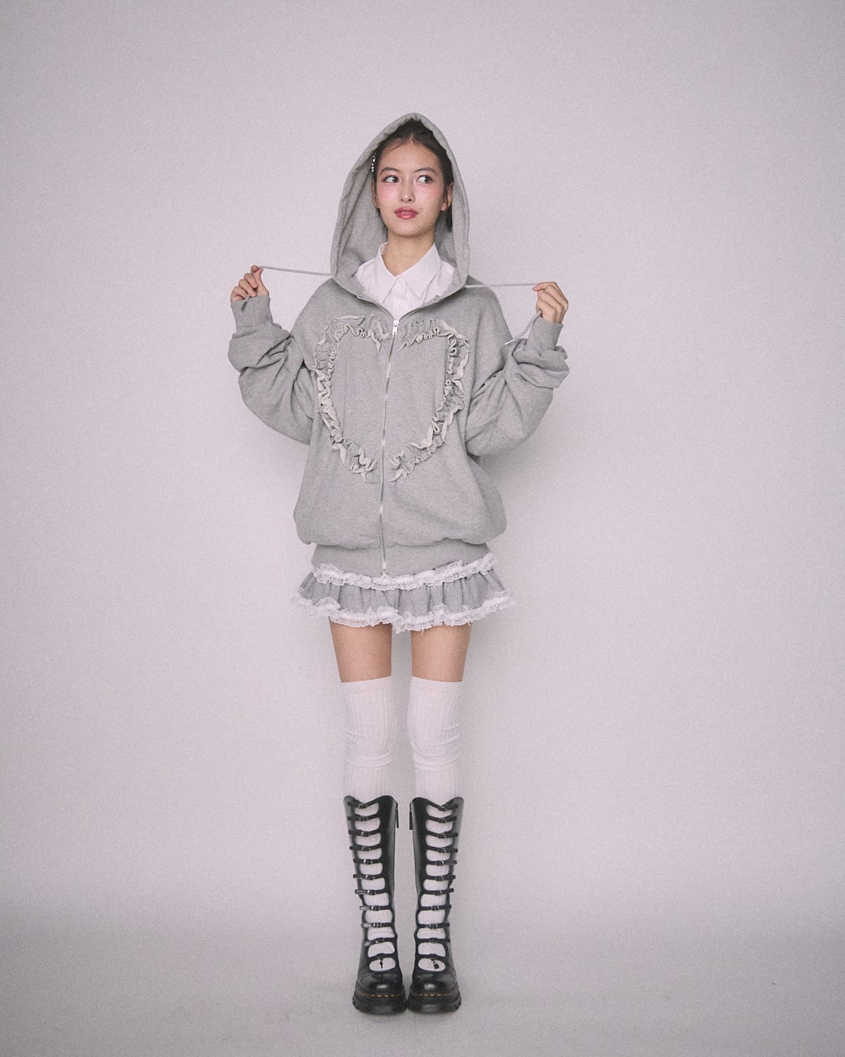 ハートフリルパーカー | lilLilly official webstore