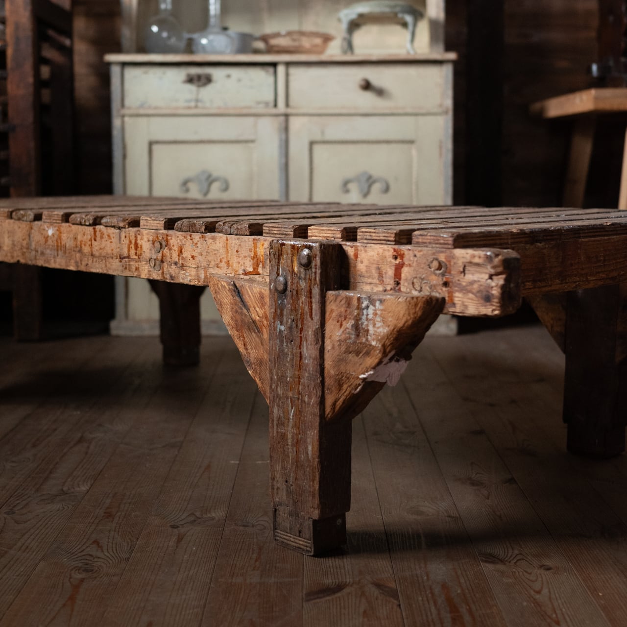 Factry Table / ファクトリー テーブル 〈作業台・ローテーブル