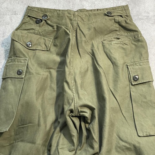 80-90s オランダ軍 実物 ダブルフェイス フィールドパンツ w31 詳細写真11