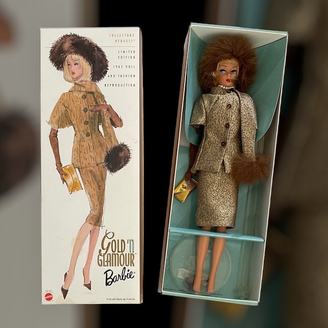 Reproduction Vintage Barbie: Gold'n Glamour Barbie