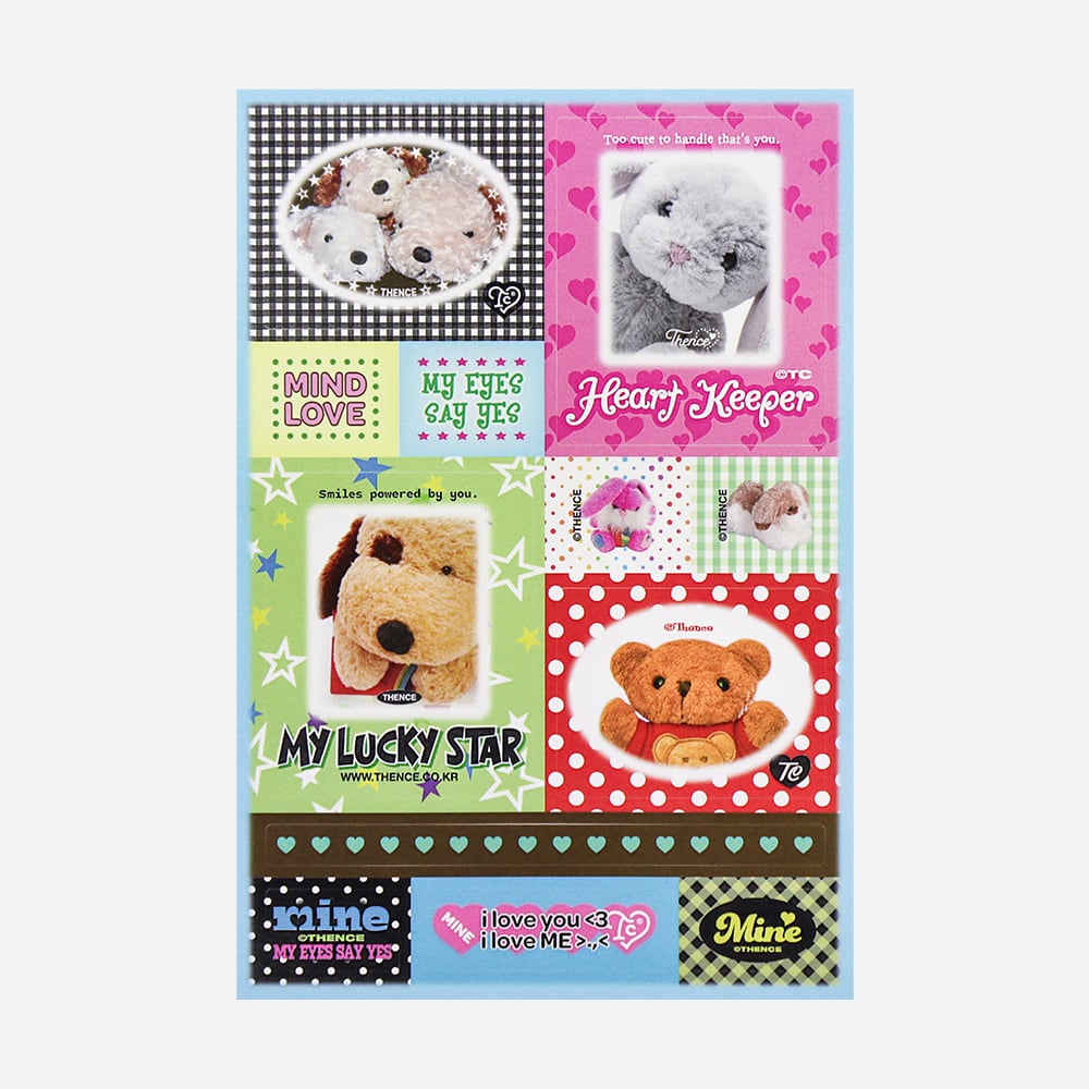 THENCE] フレーム ステッカー（Mine） | moim - 韓国雑貨や小物の通販