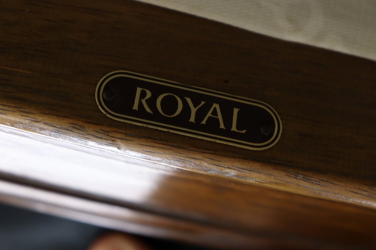 maruni マルニ 地中海ロイヤル シャルル 本革 オットマン スツール