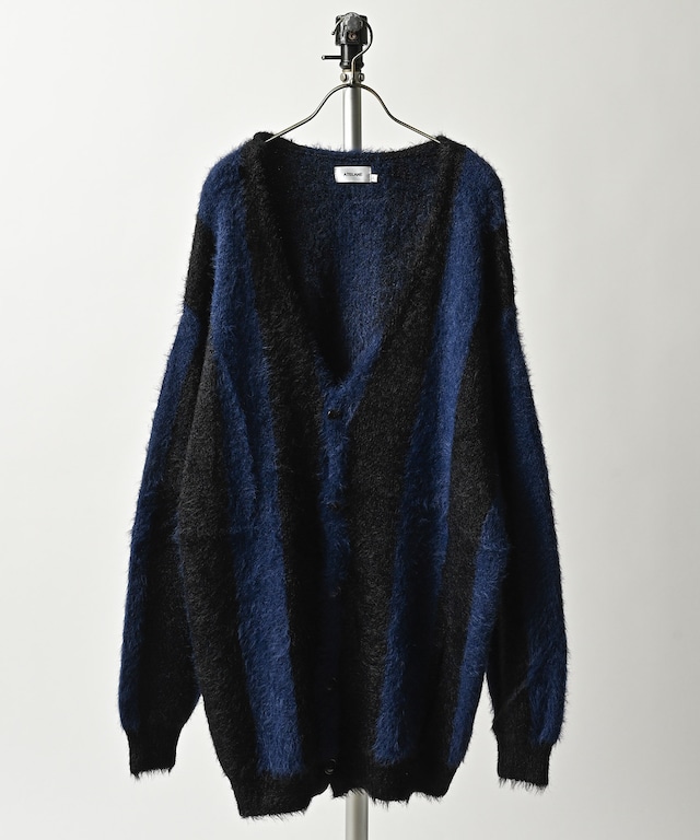 many men many mind jacquard patchwork cardigan (L/GRY) M2511001 many men many mind jacquard patchwork cardigan (L/GRY) M2511001