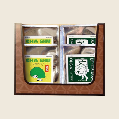 緑茶・紅茶ティーバッグ（2g×5個）2袋