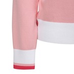 WOMEN LOGO COMBINATION PASTEL SWEATER