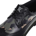 W Camo Wing Tip Brogue Shoes