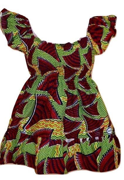 ギニア製 ジャンベ奏者用衣装 シャツ＆パンツ セット パーニュ カンガ