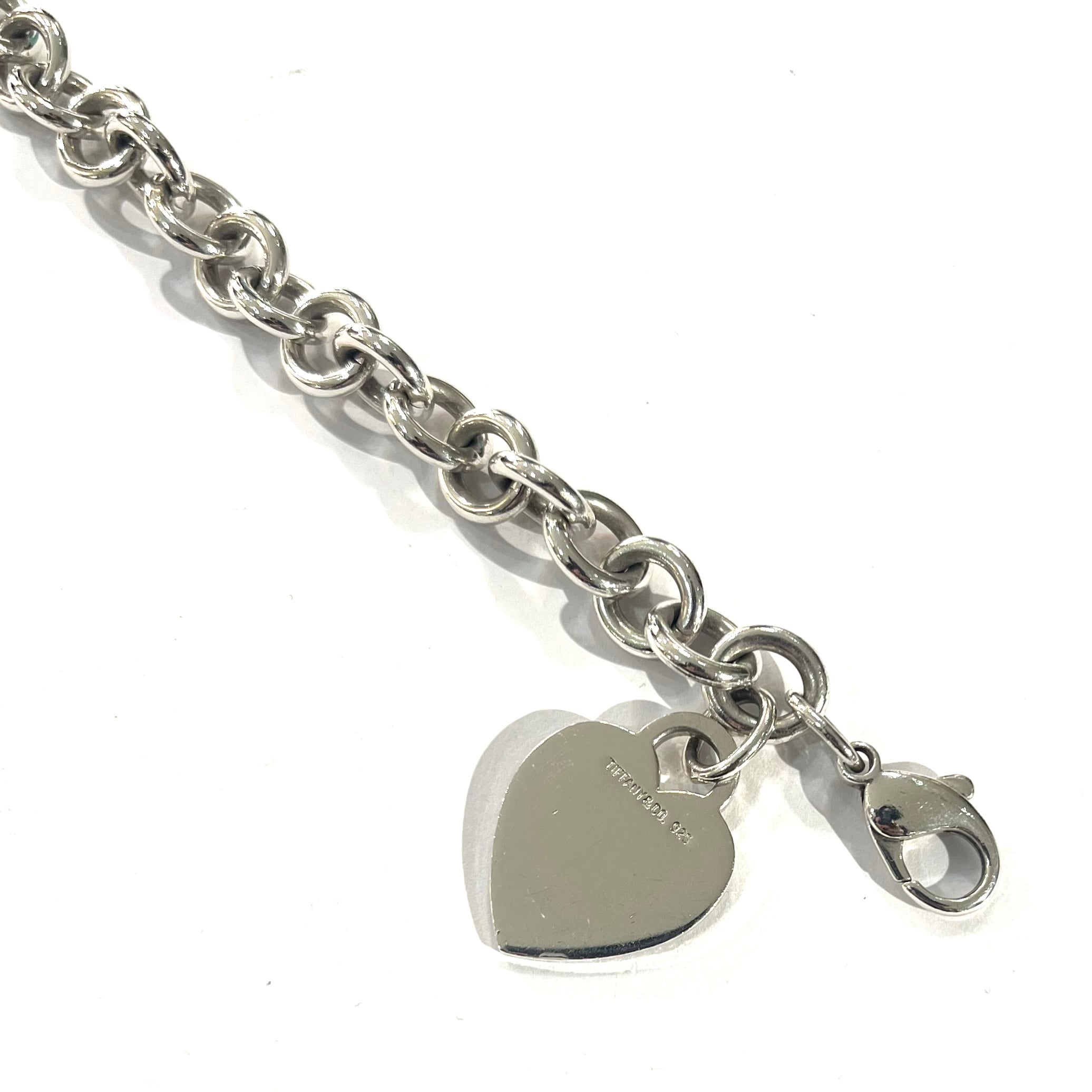 TIFFANY&CO. 】2999 ティファニーハートタグブレスレット シルバー925