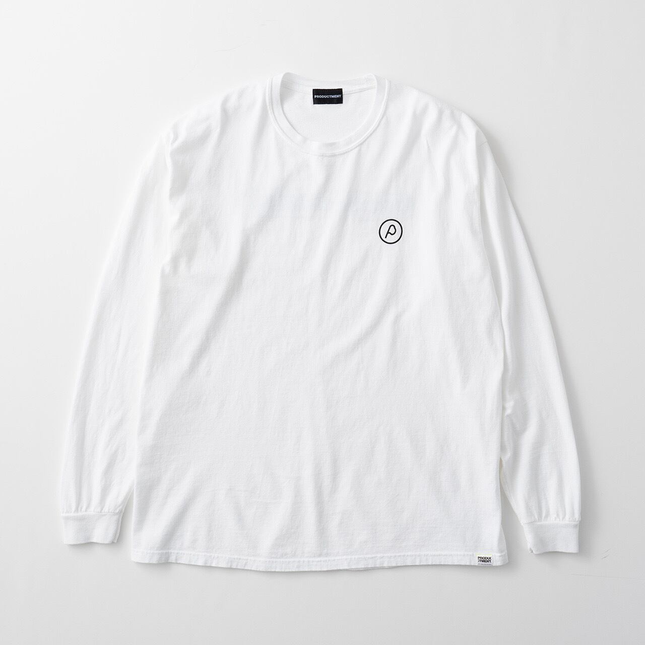 03 Back-Logo Long Sleeve Shirt | PRODUCTMENT
