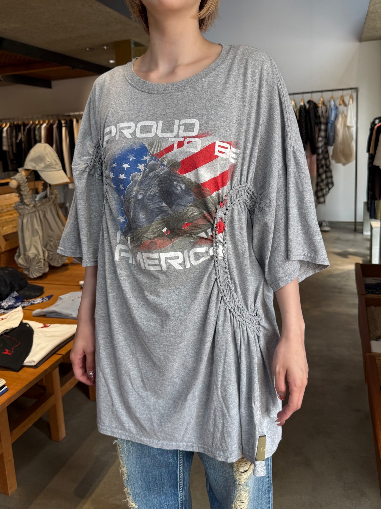 【26SS】Create Clair クリエイトクレイル / VINTAGE KINTTING T-SHIRT - 11