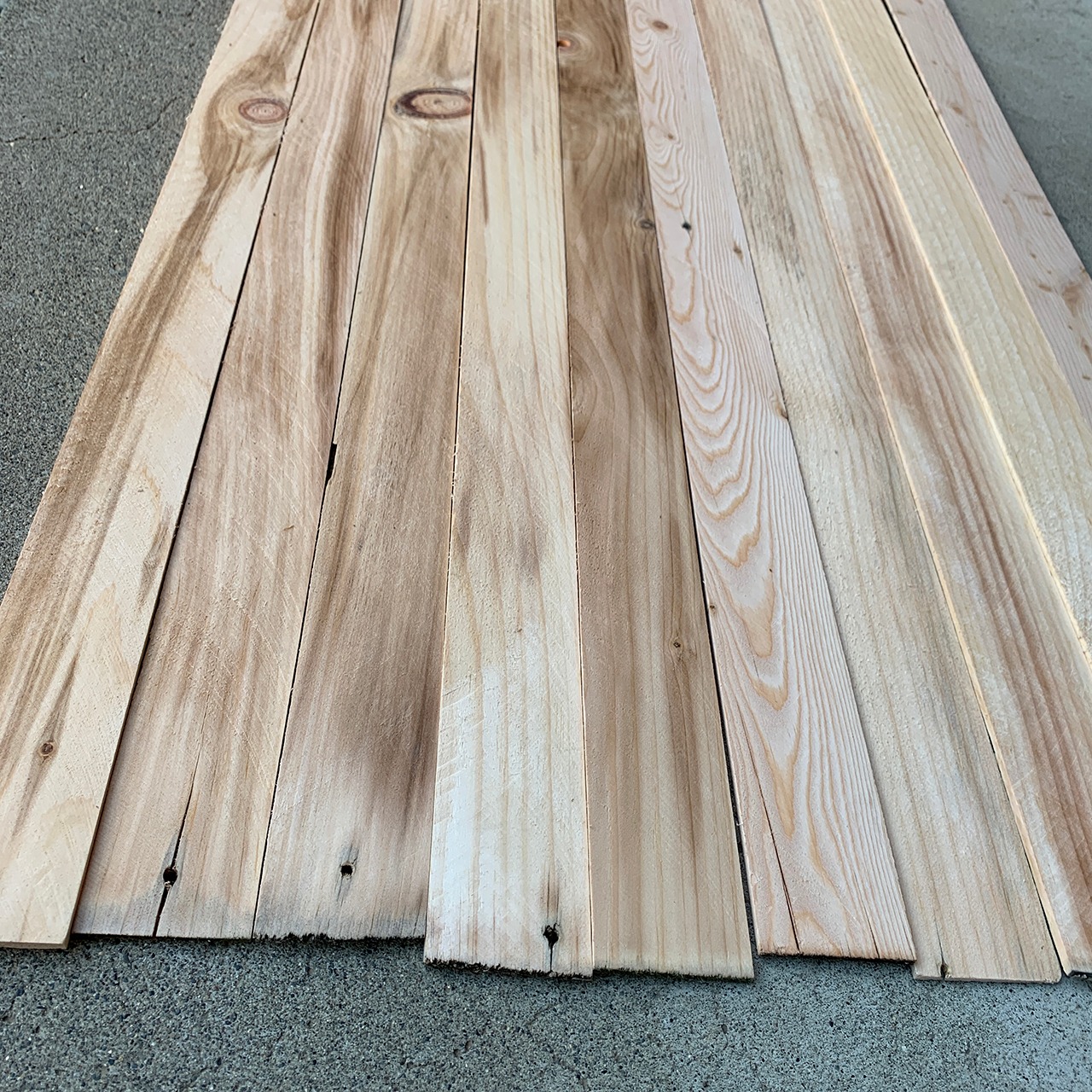Cut Offs Barn Wood Panel L900mm 10pcs
