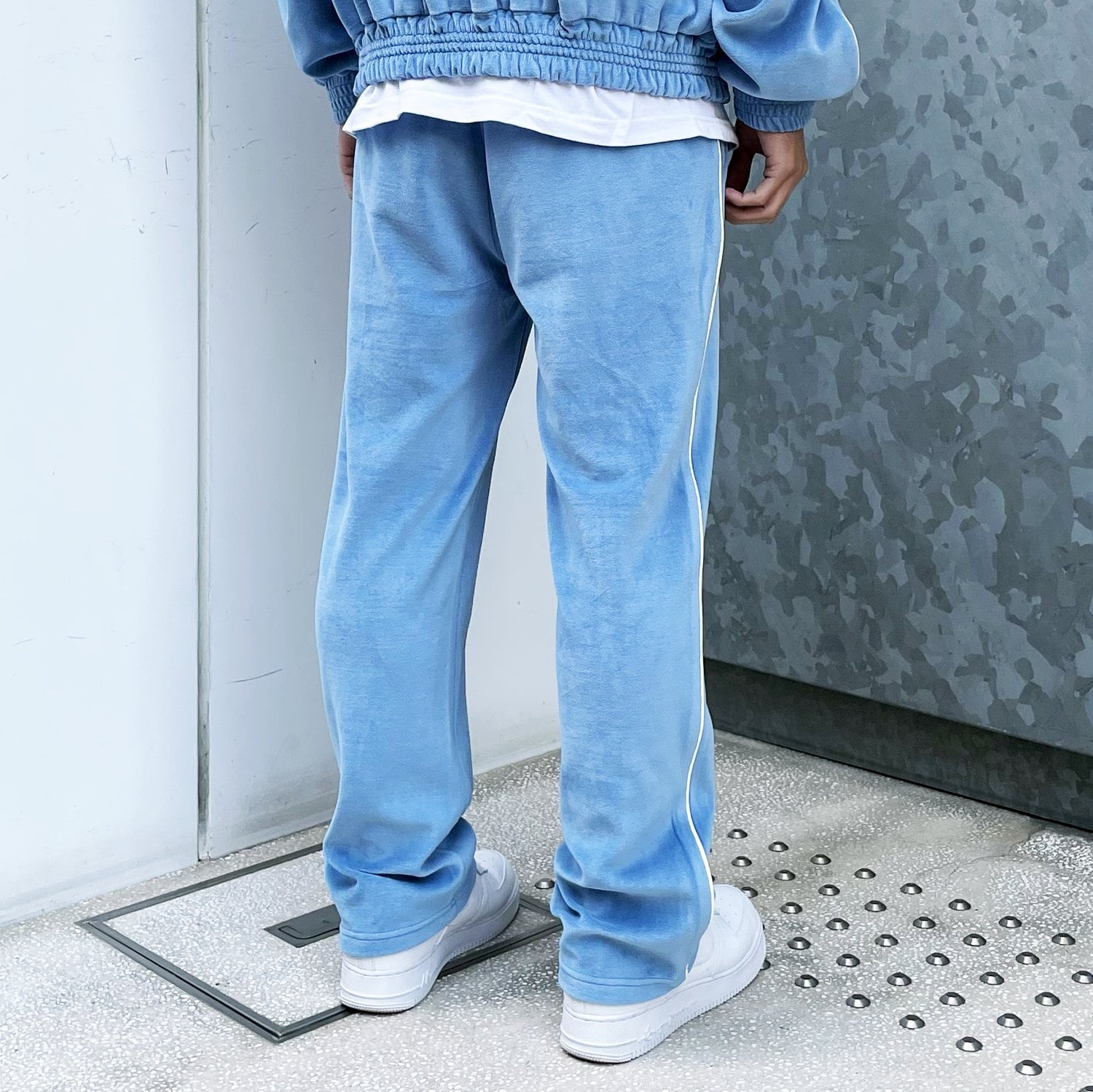 VÉRONICA / VELVET TRACK PANTS | HOLICK