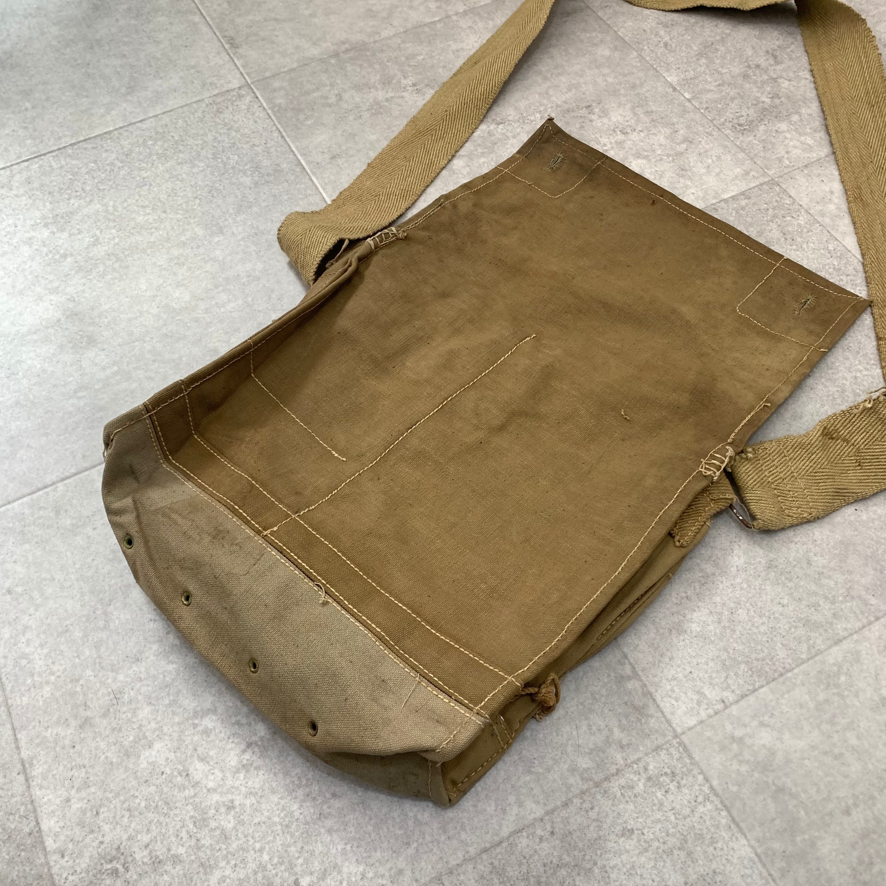 イギリス軍 British army 40s 40年代 ガスマスク バッグ ショルダー