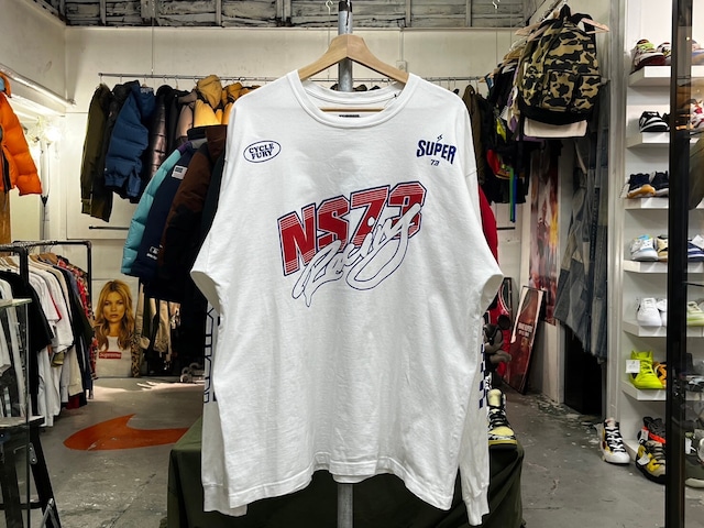 NEIGHBORHOOD SUPER73 C-TEE．LS WHITE XL 53450