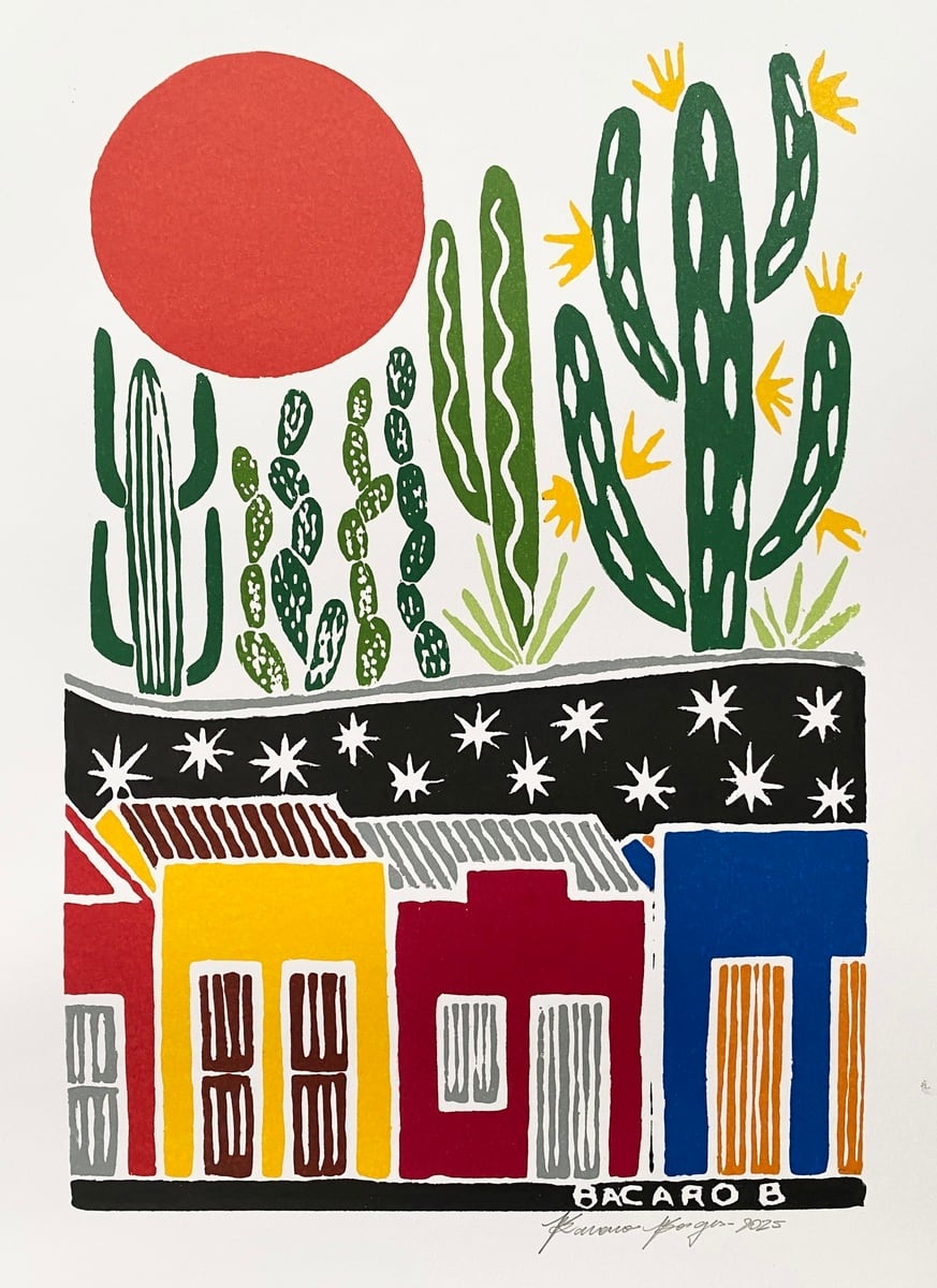 BANANA J. 2018 木版画 BANANA J. 2018 木版画 BANANA J. 2018 木版画 BANANA J. 2018