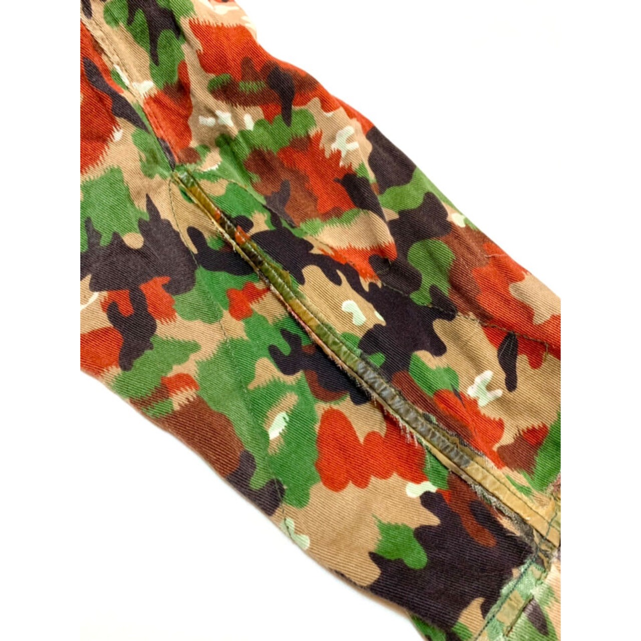 70s SWISS MILITARY "ALPINE CAMO" MOUNTAIN JACKET Size 52 (L程)