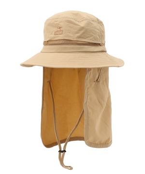 CHUMS チャムス サンシェードハット メンズ レディース 日よけハット UVカット 撥水 ナイロンハット アウトドア 帽子 あご紐付き キャンプ フェス CH05-1471