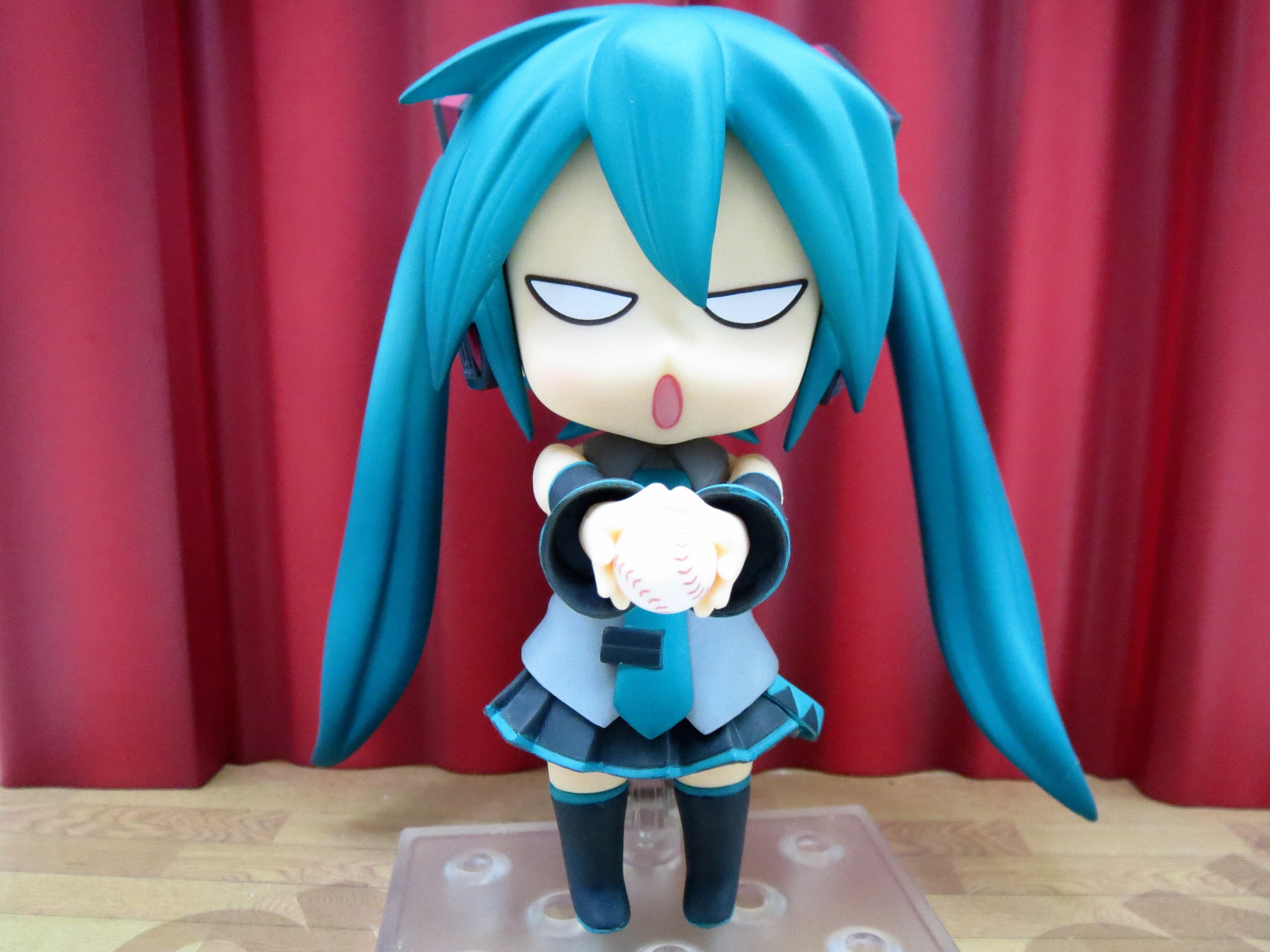 212】 週刊はじめての初音ミク 顔パーツ ジト目顔 ねんどろいど 