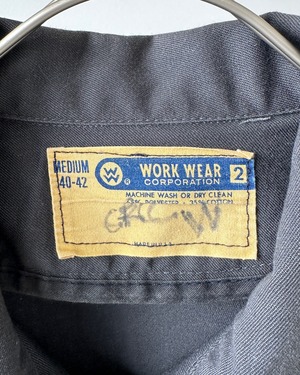 -Work Wear Corpration- Vintage 70s M Work Jacket