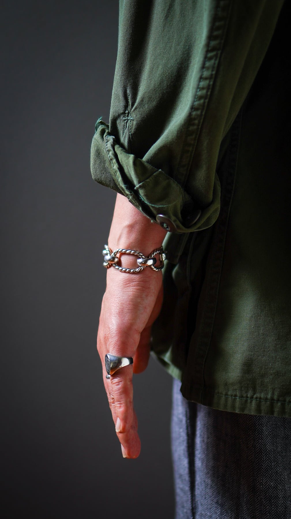 1980s】TIFFANY&Co. ティファニー シルバー シグネット リング
