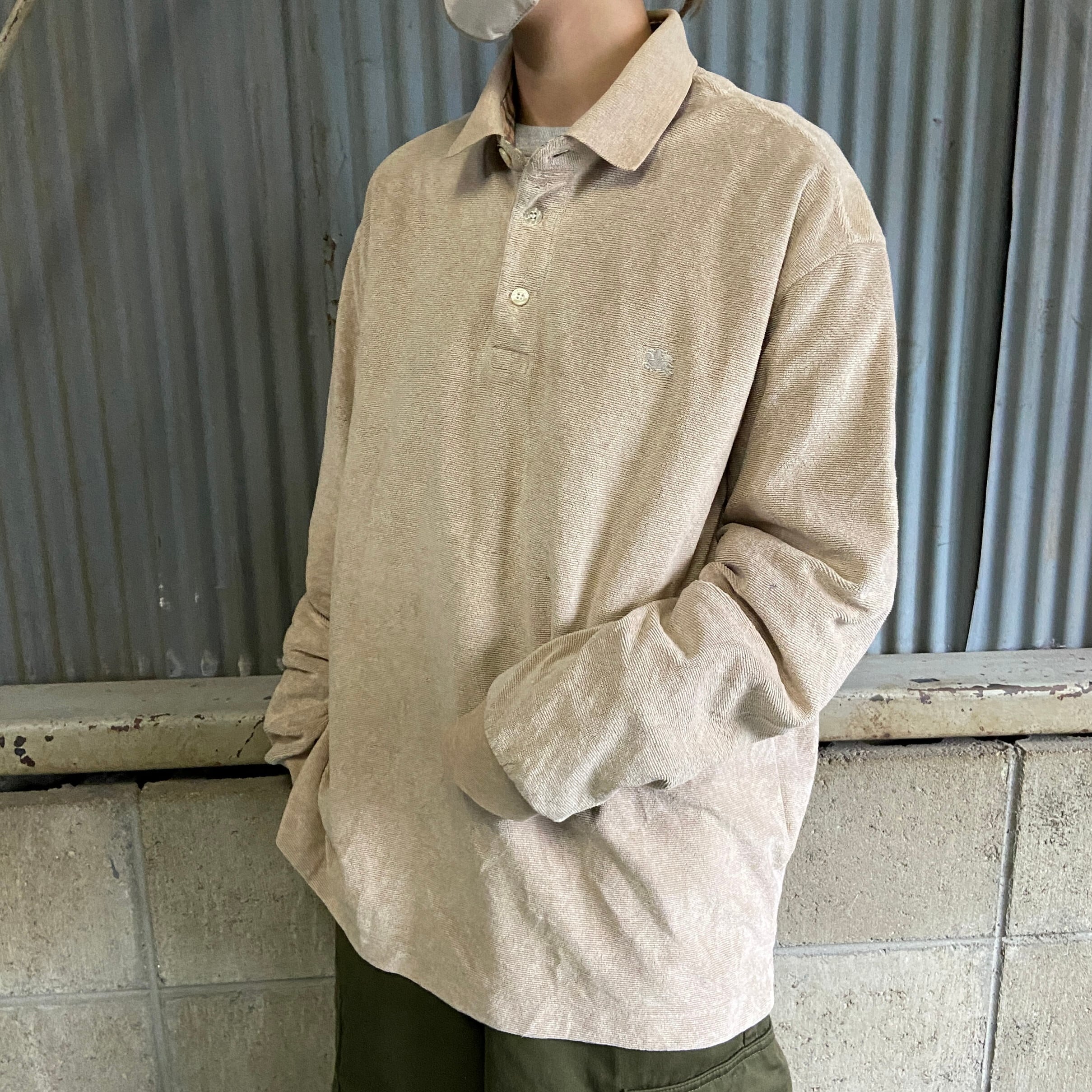Burberry メンズ ポロシャツ 長袖 悴ん